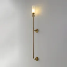 Бра Crystal Lux SIMPLY AP1.2 BRASS