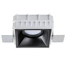 Комплект из светильника и рамки DOMINO QUAD MR16 ЧЁРНЫЙ Domino Lightstar G214507