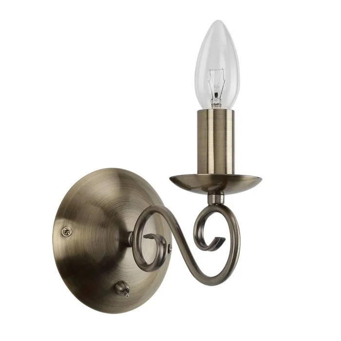 Бра Arte Lamp ISABEL A1129AP-1AB | Дом Декора