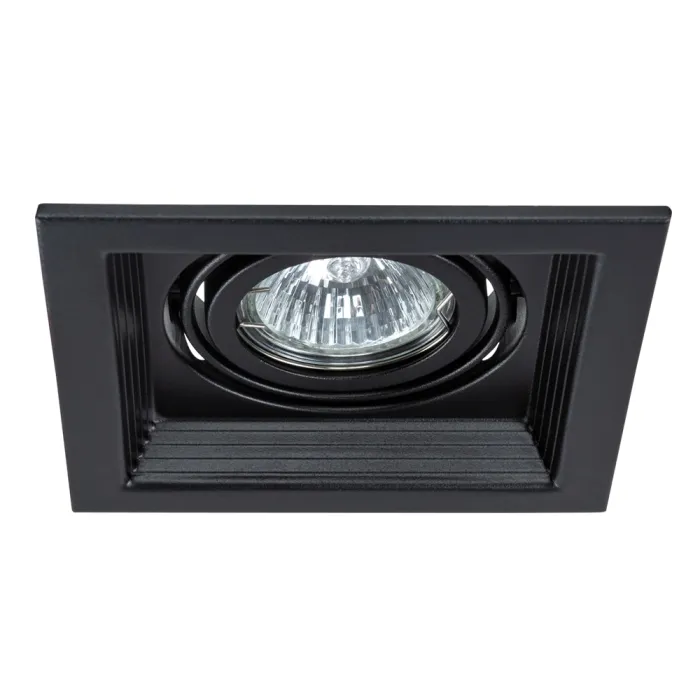 Точечный встраиваемый светильник Arte Lamp CANIS A6661PL-1BK | Дом Декора