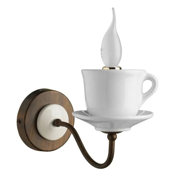 Бра Arte Lamp SERVIZIO A6483AP-1WH | Дом Декора