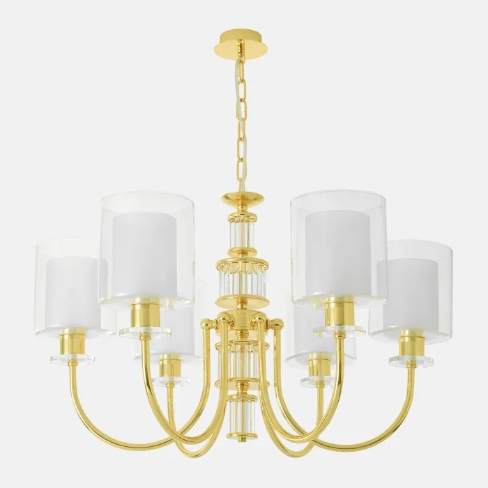 Люстра Crystal Lux ELENA SP6 GOLD | Дом Декора