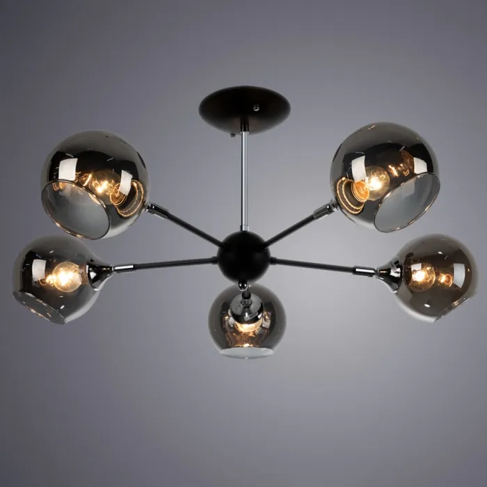 Потолочная люстра Arte Lamp LAGOS A2708PL-5BK | Дом Декора