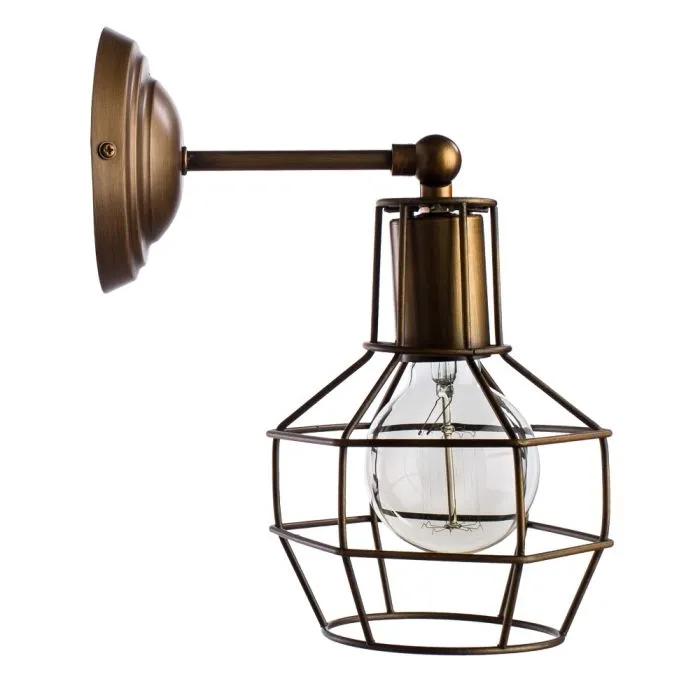 Бра Arte Lamp INTERNO A9182AP-1BZ | Дом Декора