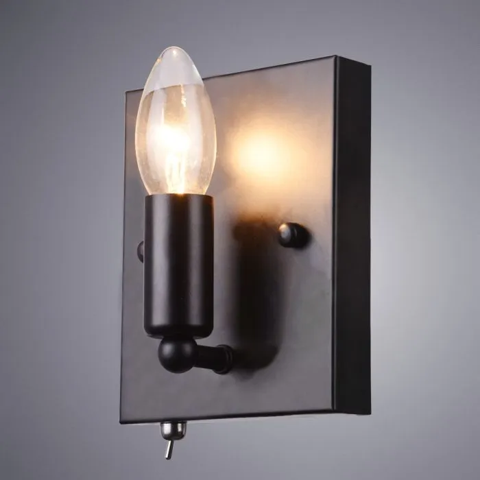 Бра Arte Lamp BASTAGLIA A8811AP-1BK | Дом Декора