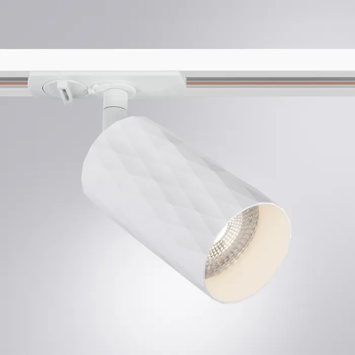 Трековый светильник Arte Lamp FANG A5560PL-1WH | Дом Декора