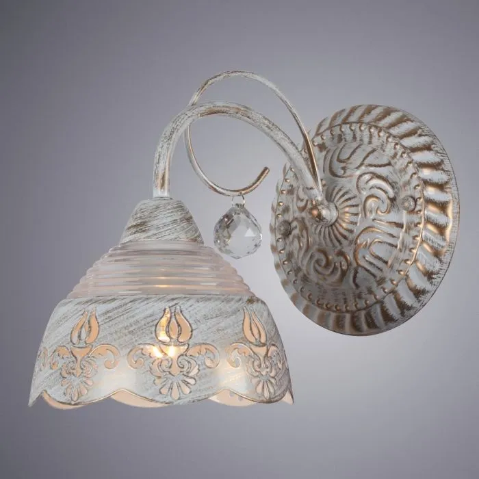 Бра Arte Lamp SICILIA A9106AP-1WG | Дом Декора
