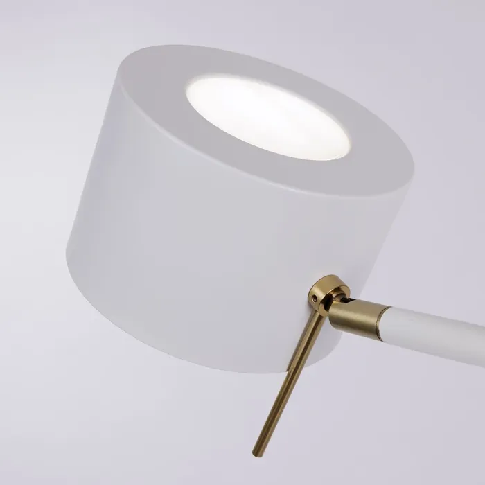 Торшер Arte Lamp SEBASTIAN A7051PN-1WH | Дом Декора