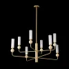 Люстра Crystal Lux SIMPLY SP8 BRASS | Дом Декора