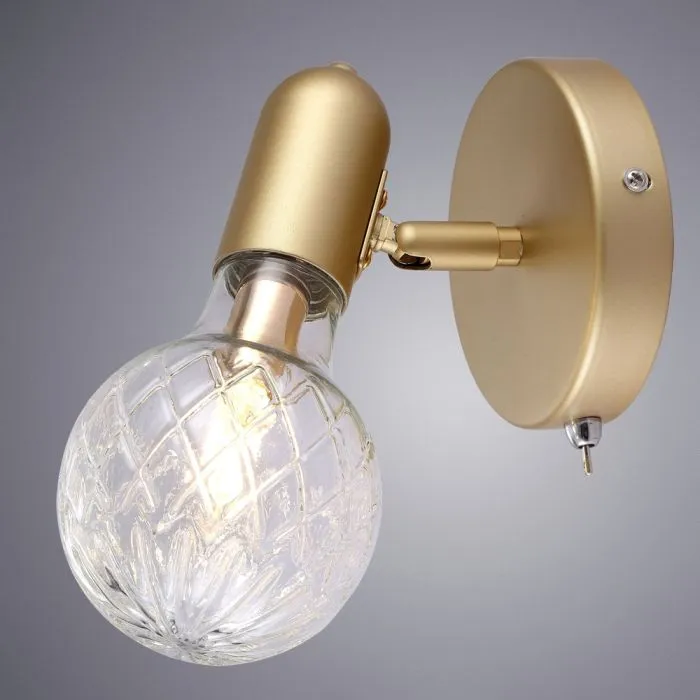 Бра Arte Lamp SALUTE A8040AP-1SG | Дом Декора