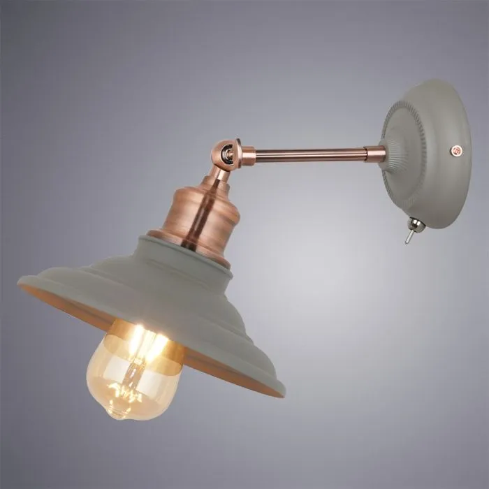 Бра Arte Lamp LIDO A5067AP-1GY | Дом Декора