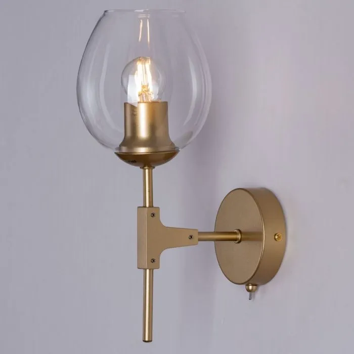 Бра Arte Lamp YUKA A4103AP-1GO | Дом Декора