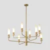 Люстра Crystal Lux SIMPLY SP8 BRASS | Дом Декора