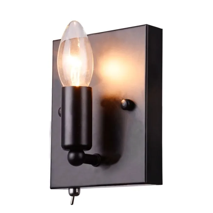 Бра Arte Lamp BASTAGLIA A8811AP-1BK | Дом Декора