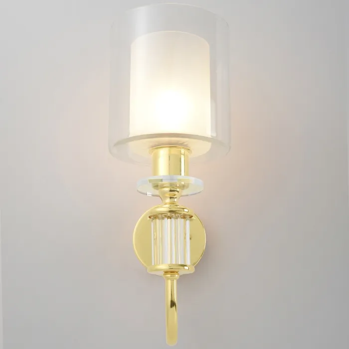 Бра Crystal Lux ELENA AP1 GOLD | Дом Декора