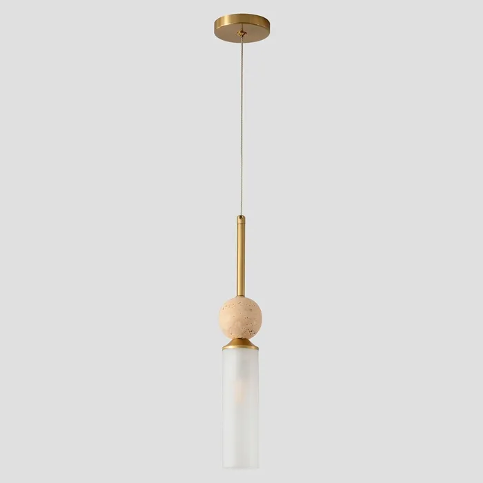 Светильник подвесной Crystal Lux SIMPLY SP1 BRASS | Дом Декора