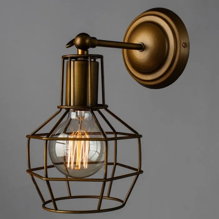 Бра Arte Lamp INTERNO A9182AP-1BZ | Дом Декора