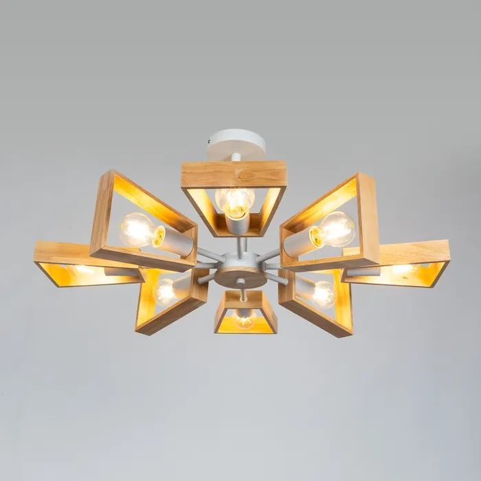 Люстра на штанге Arte Lamp BRUSSELSA8030PL-8WH | Дом Декора