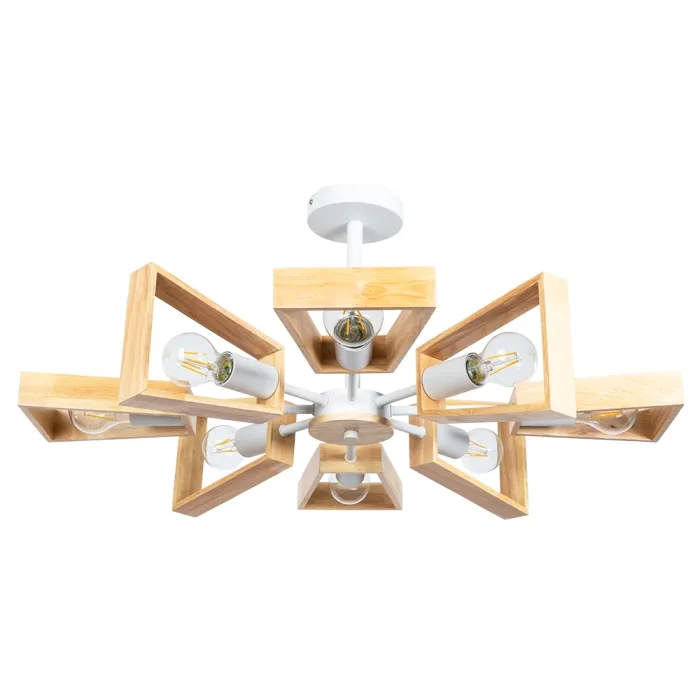 Люстра на штанге Arte Lamp BRUSSELSA8030PL-8WH | Дом Декора