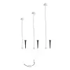 Грунтовый светильник Arte Lamp MOTUS A1081PA-3WH | Дом Декора