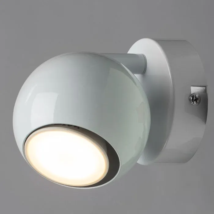 Спот Arte Lamp PIATTO A6251AP-1WH | Дом Декора