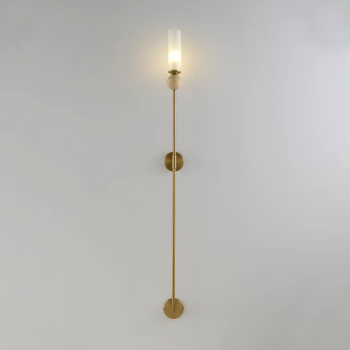 Бра Crystal Lux SIMPLY AP1.2 BRASS | Дом Декора
