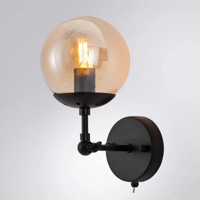 Бра Arte Lamp BOLLA A1664AP-1BK | Дом Декора