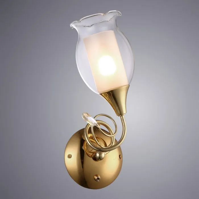 Бра Arte Lamp MUGHETTO A9289AP-1GO | Дом Декора