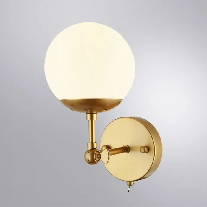 Бра Arte Lamp BOLLA A1664AP-1GO | Дом Декора