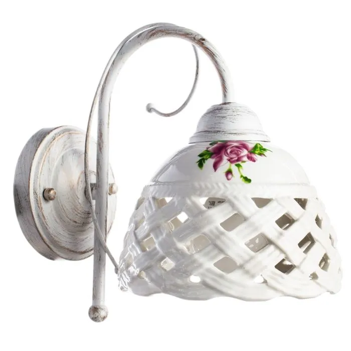 Бра Arte Lamp WICKER A6616AP-1WG | Дом Декора
