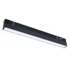 Магнитный трековый светильник Arte Lamp LINEA A4662PL-1BK | Дом Декора