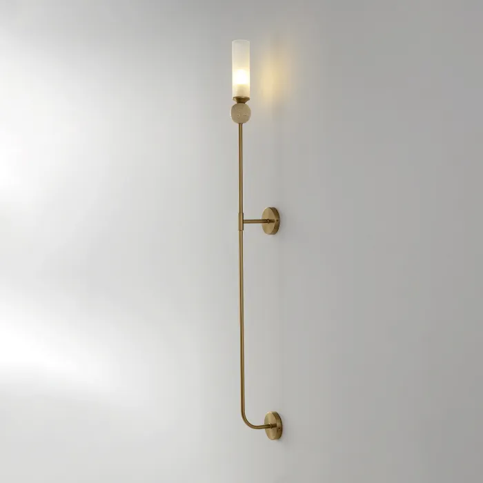 Бра Crystal Lux SIMPLY AP1.2 BRASS | Дом Декора