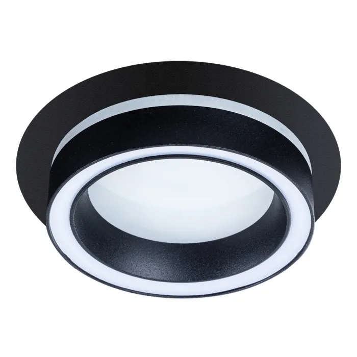 Точечный встраиваемый светильник Arte Lamp ATIK A4513PL-1BK | Дом Декора