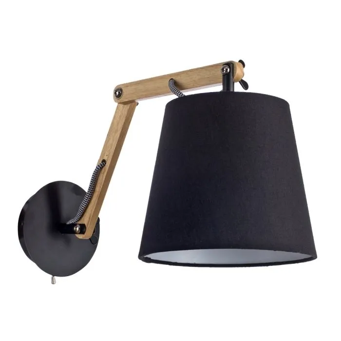 Бра Arte Lamp PINOCCHIO A5700AP-1BK | Дом Декора