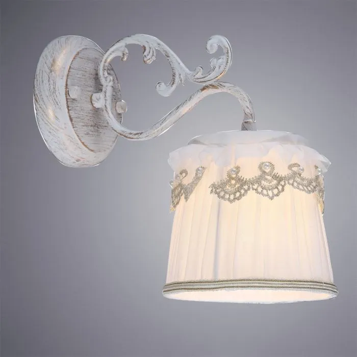 Бра Arte Lamp MERLETTO A5709AP-1WG | Дом Декора