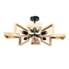 Люстра на штанге Arte Lamp BRUSSELS A8030PL-8BK | Дом Декора