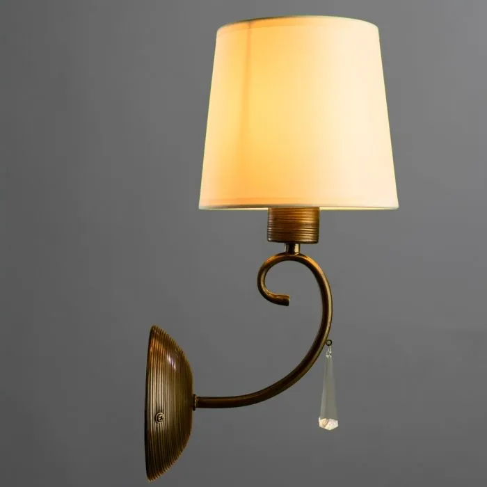 Бра Arte Lamp CAROLINA A9239AP-1BR | Дом Декора
