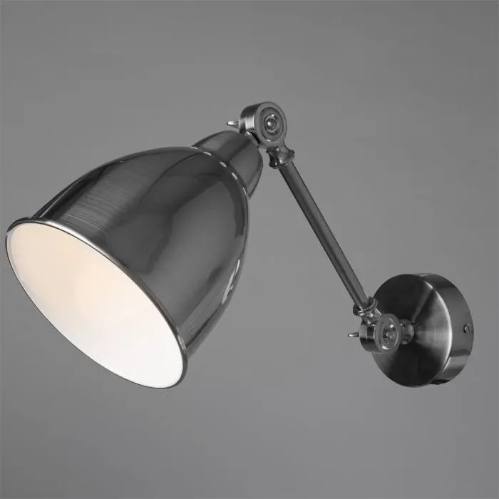 Бра Arte Lamp BRACCIO A2054AP-1SS | Дом Декора