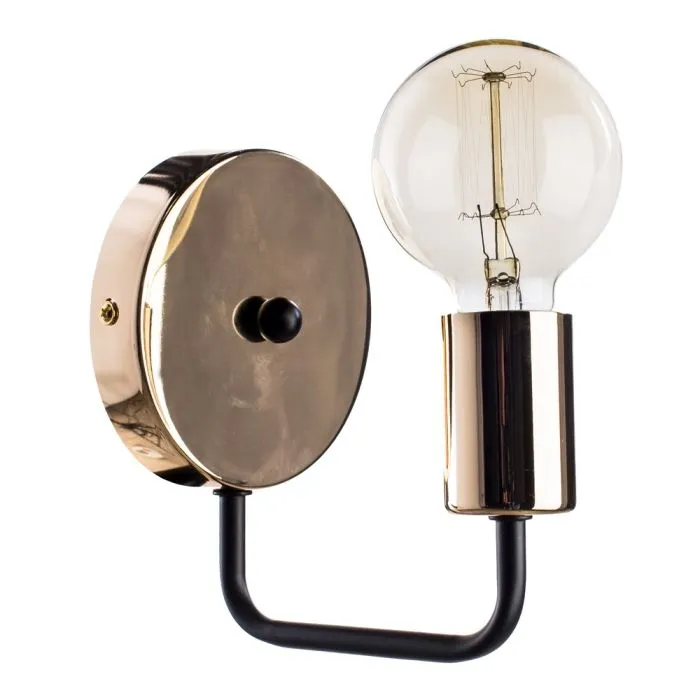 Бра Arte Lamp GELO A6001AP-1BK | Дом Декора