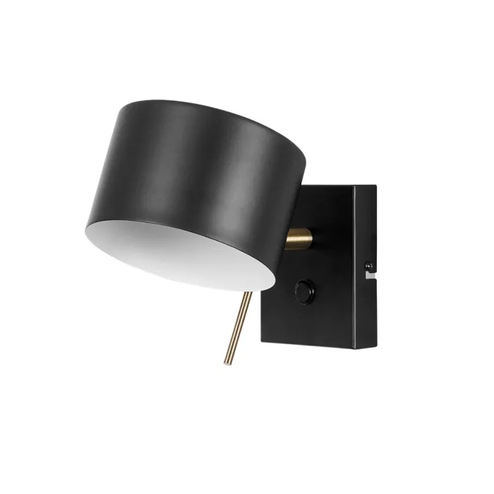 Бра Arte Lamp SEBASTIAN A7051AP-1BK | Дом Декора