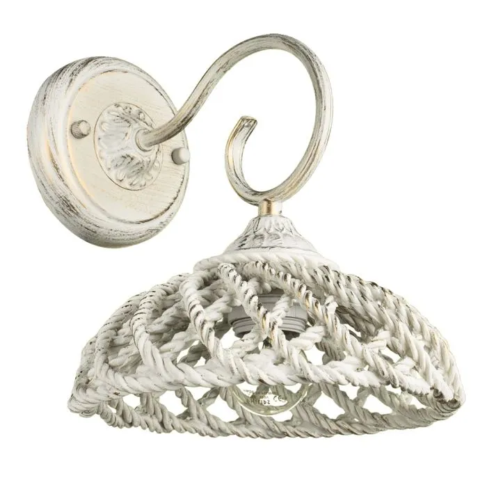 Бра Arte Lamp TWISTED A5358AP-1WG | Дом Декора