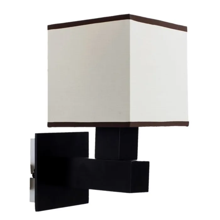 Бра Arte Lamp QUADRO A4402AP-1BK | Дом Декора