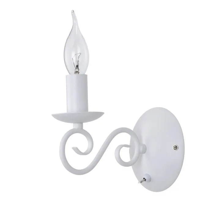 Бра Arte Lamp ISABEL A1129AP-1WH | Дом Декора