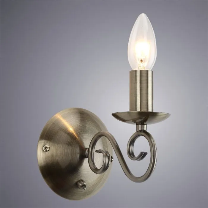 Бра Arte Lamp ISABEL A1129AP-1AB | Дом Декора