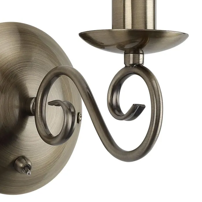 Бра Arte Lamp ISABEL A1129AP-1AB | Дом Декора