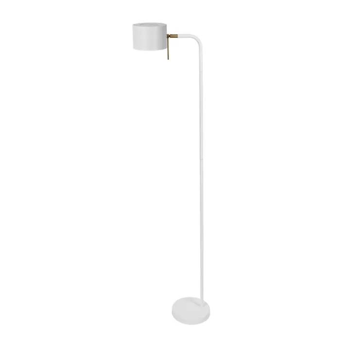 Торшер Arte Lamp SEBASTIAN A7051PN-1WH | Дом Декора