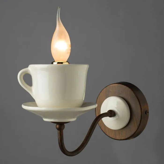 Бра Arte Lamp SERVIZIO A6483AP-1WH | Дом Декора
