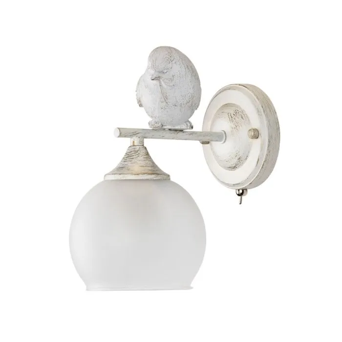 Бра Arte Lamp GEMELLI A2150AP-1WG | Дом Декора