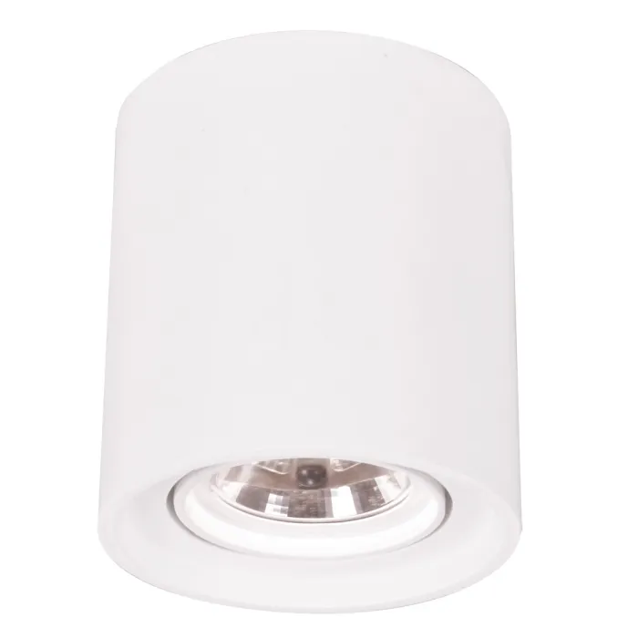 Точечный накладной светильник Arte Lamp TUBO A9262PL-1WH | Дом Декора