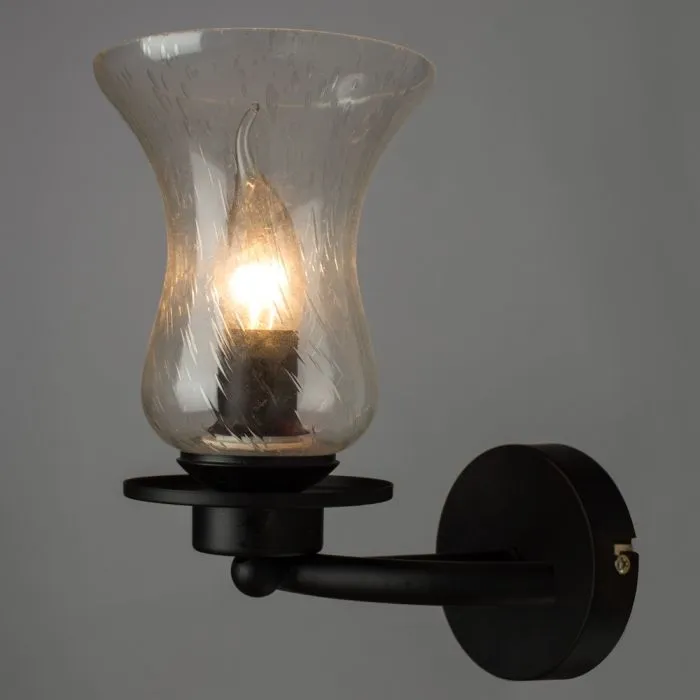 Бра Arte Lamp MALIA A6586AP-1BK | Дом Декора